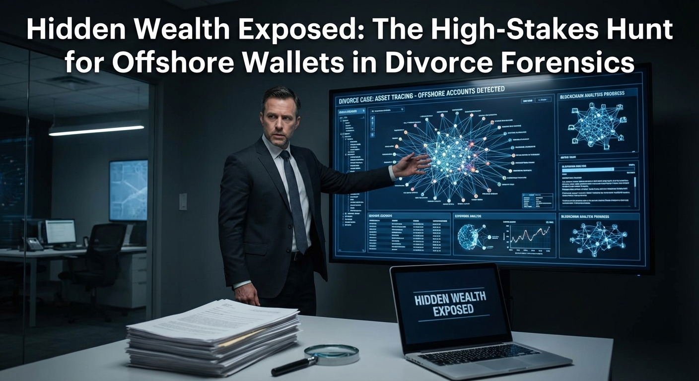 Hidden Wealth Exposed: The High-Stakes Hunt for Offshore Wallets in Divorce Forensics