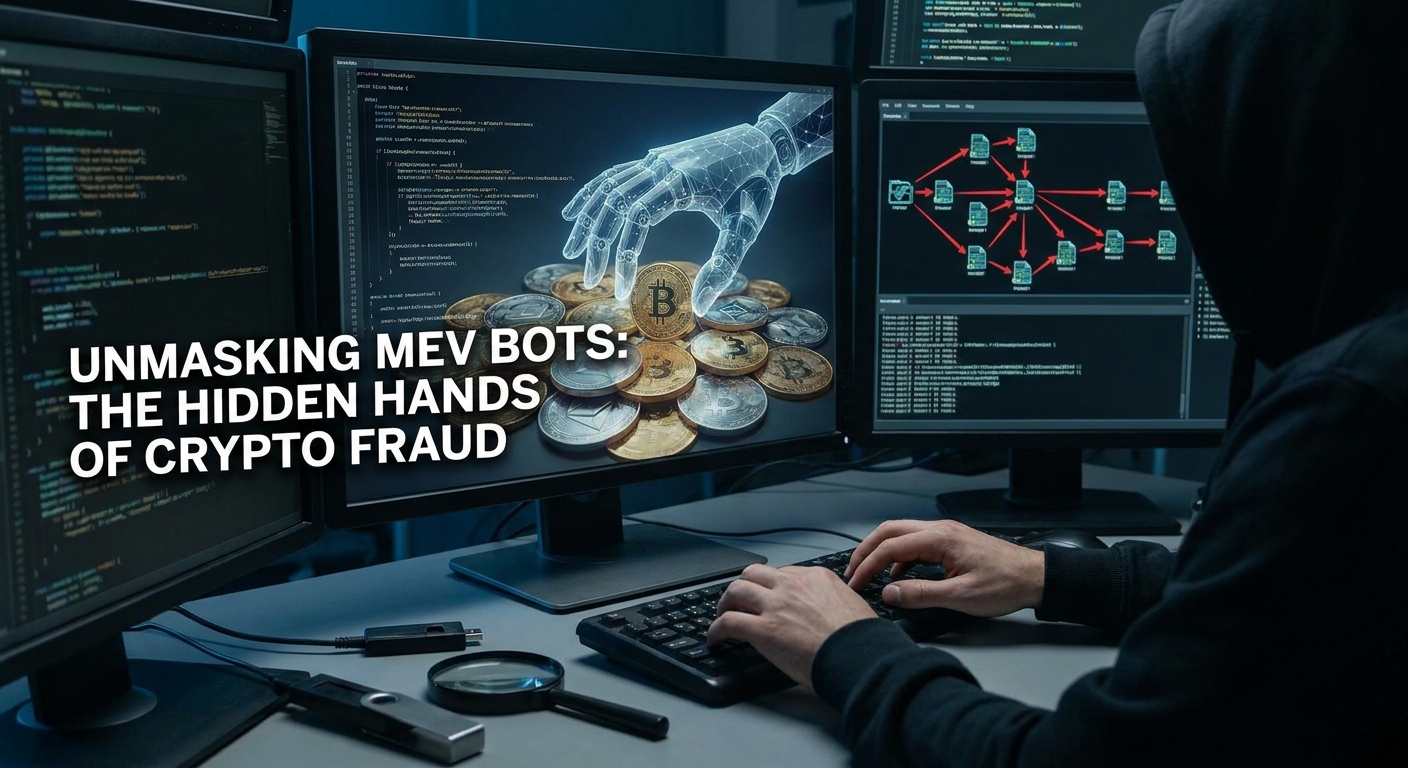 Unmasking MEV Bots: The Hidden Hands of Crypto Fraud