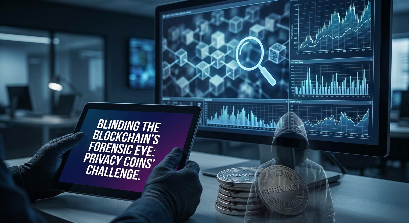 Blinding the Blockchain's Forensic Eye: Privacy Coins' Challenge.