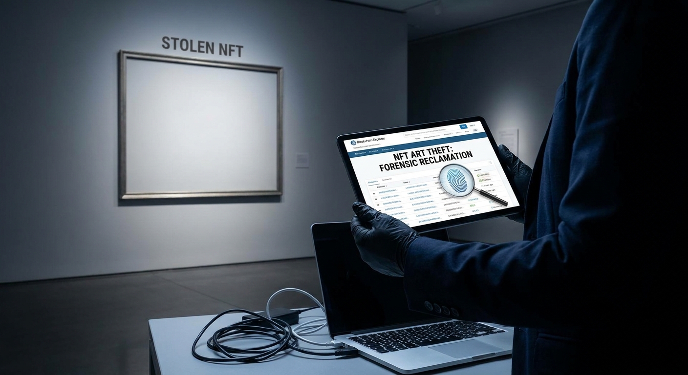 NFT Art Theft: Forensic Reclamation