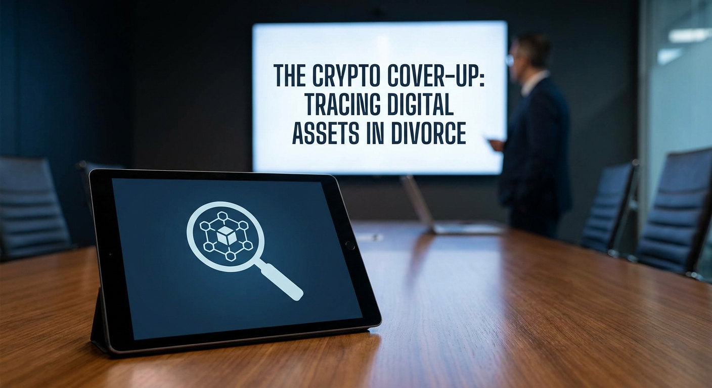 The Crypto Cover-Up: Tracing Digital Assets in Divorce