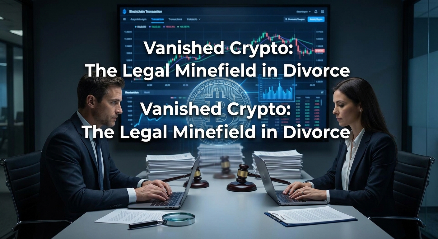 Vanished Crypto: The Legal Minefield in Divorce